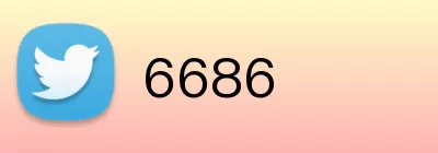 6686 logo